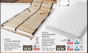 aldi matratze 90x200 und 100x200