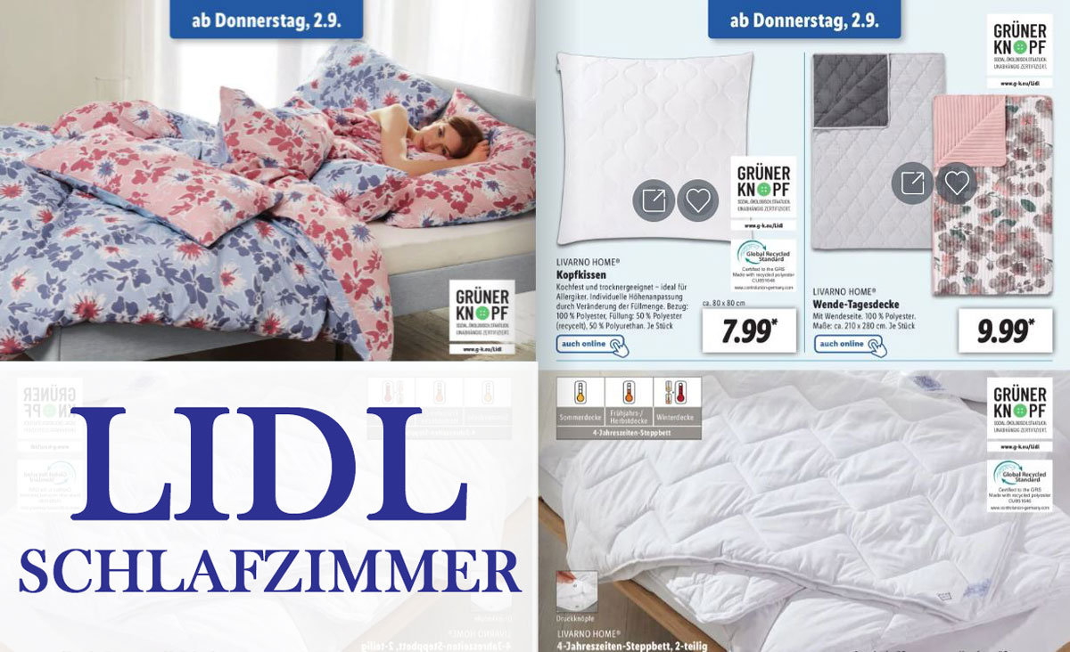 Lidl Schlafzimmer Angebote 2022